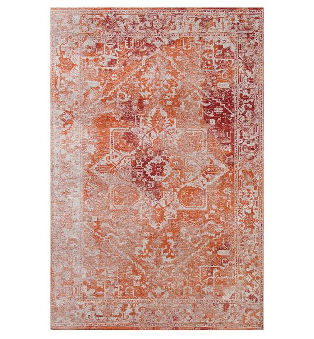 Heris Machine Woven Flatweave Red Area Rug Beneffito Rug Size: Rectangle 240 x 340cm on Productcaster.