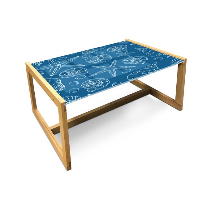 Jaelia Sled Coffee Table East Urban Home Size: 40cm H x 91cm W x 62cm D on Productcaster.