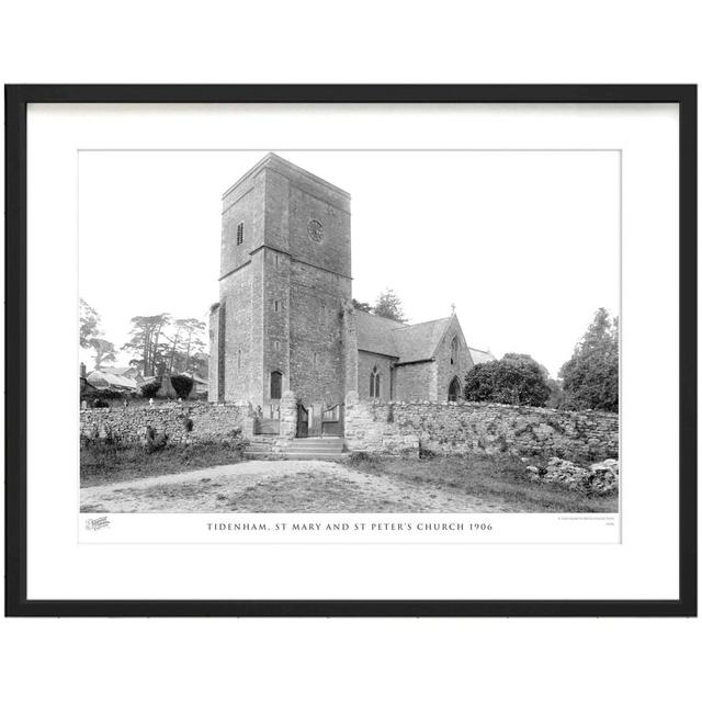 'Tidenham, St Mary and St Peter's Church 1906' by Francis Frith - Picture Frame Photograph Print on Paper The Francis Frith Collection Size: 40cm H x on Productcaster.