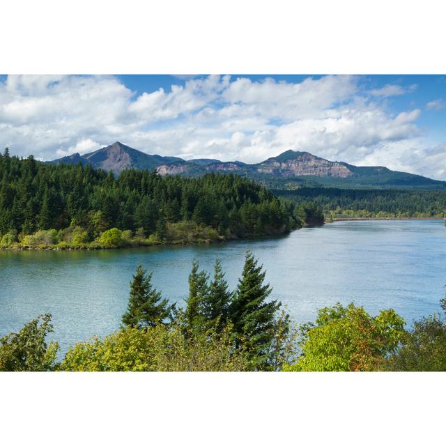 Eastview Columbia River Gorge by John_Brueske - Wrapped Canvas Photograph Alpen Home Size: 51cm H x 76cm W x 3.8cm D on Productcaster.