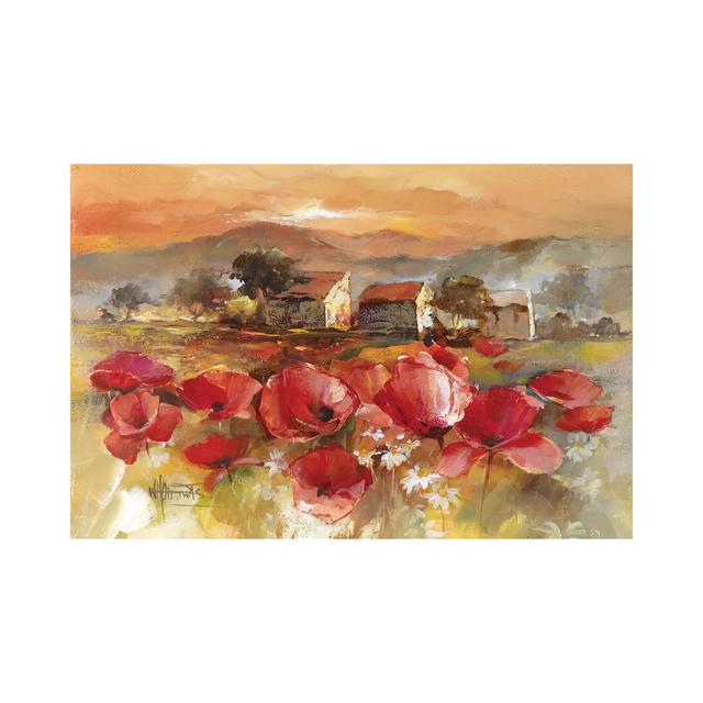 Tuscan Romance II by Willem Haenraets - Wrapped Canvas Painting ClassicLiving Size: 20.32cm H x 30.48cm W x 1.905cm D on Productcaster.