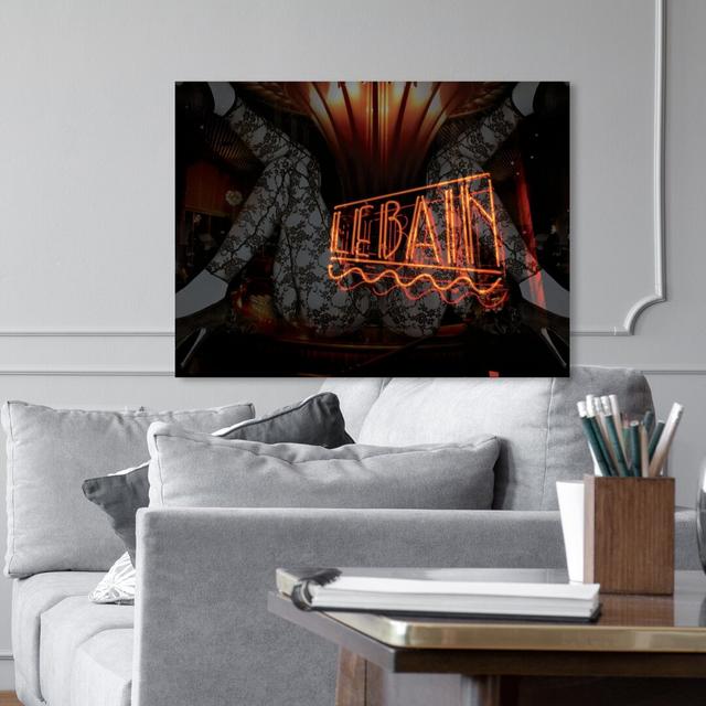 'Night At Le Bain' Graphic Art on Wrapped Canvas East Urban Home Size: 61 cm H x 71.1 cm W on Productcaster.