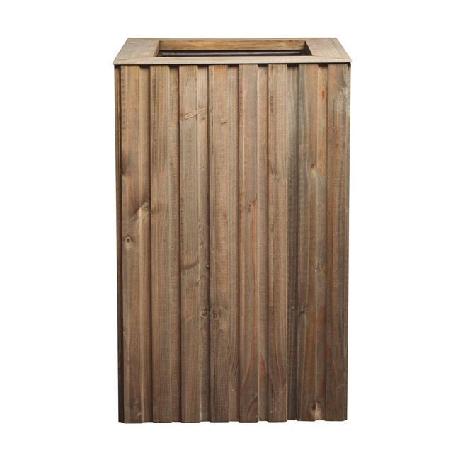 Connally Wooden Planter Box Union Rustic Size: 92cm H x 44cm W x 44cm D, Colour: Old Grey on Productcaster.