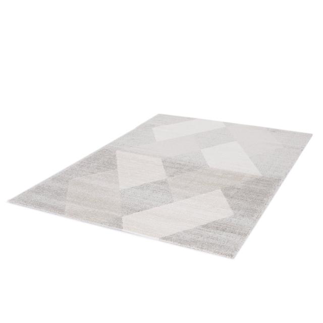 Bassam Geometric Machine Woven Area Rug Metro Lane Rug Size: Rectangle 200 x 290cm on Productcaster.