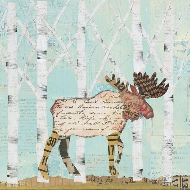 In the Forest I by Courtney Prahl - Wrapped Canvas Graphic Art Alpen Home Size: 76cm H x 76cm W on Productcaster.