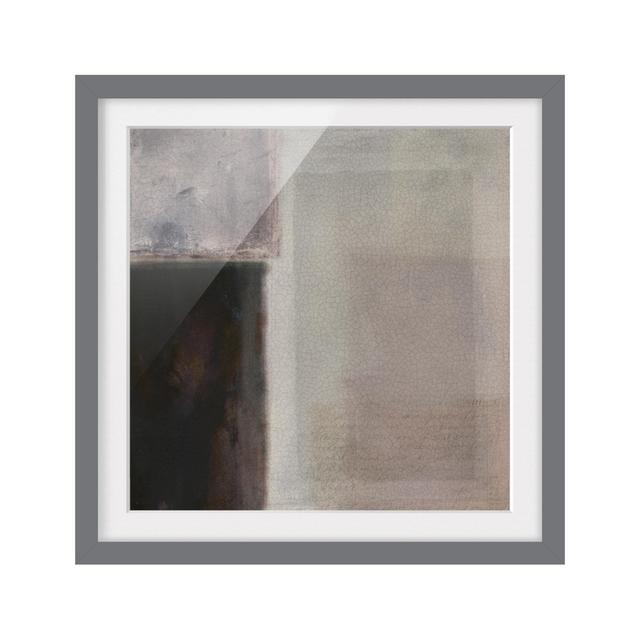 Muted Shades II - Picture Frame Graphic Art Williston Forge Frame Option: Grey Framed, Size: 70cm H x 70cm W x 2cm D on Productcaster.