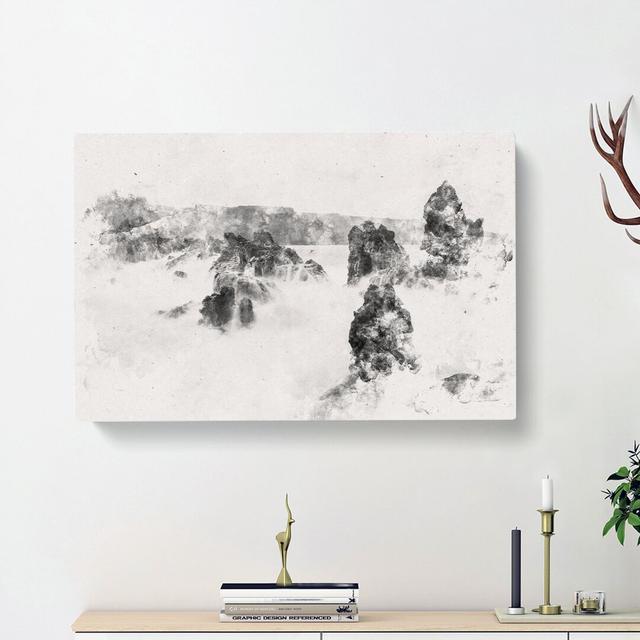 The Kula Hawaii Coastline - Wrapped Canvas Graphic Art Print East Urban Home Size: 35cm H x 50cm W x 3cm D on Productcaster.