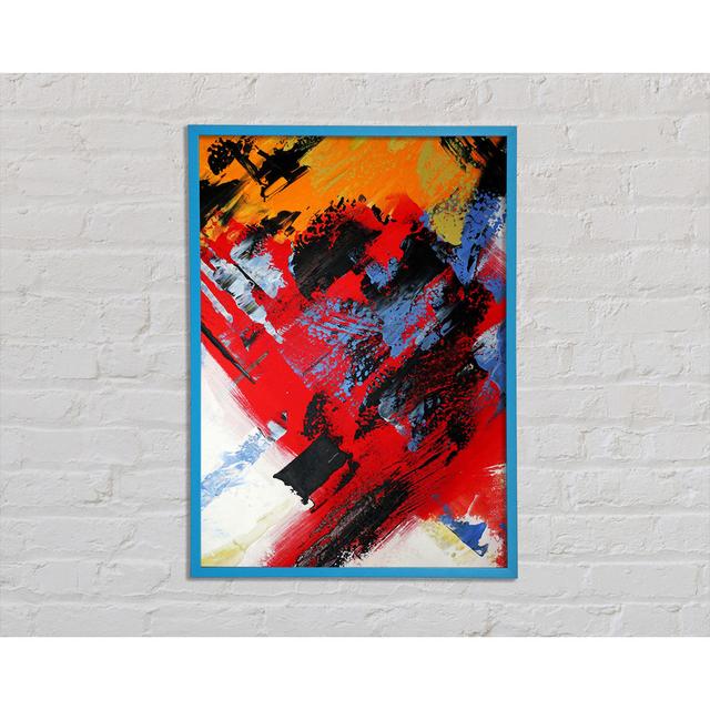 Chaos 1 - Single Picture Frame Art Prints Ivy Bronx Size: 29.7cm H x 42cm W x 2cm D on Productcaster.