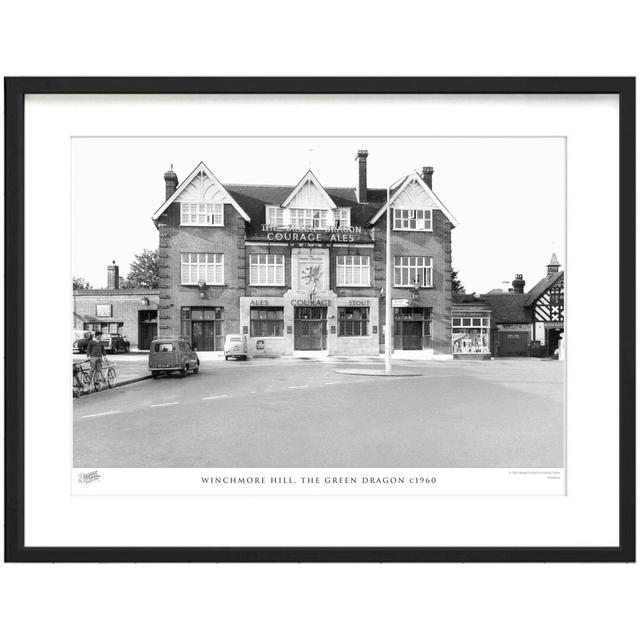 Winchmore Hill, The Green Dragon C1960 by Francis Frith - Single Picture Frame Print The Francis Frith Collection Size: 40cm H x 50cm W x 2.3cm D on Productcaster.