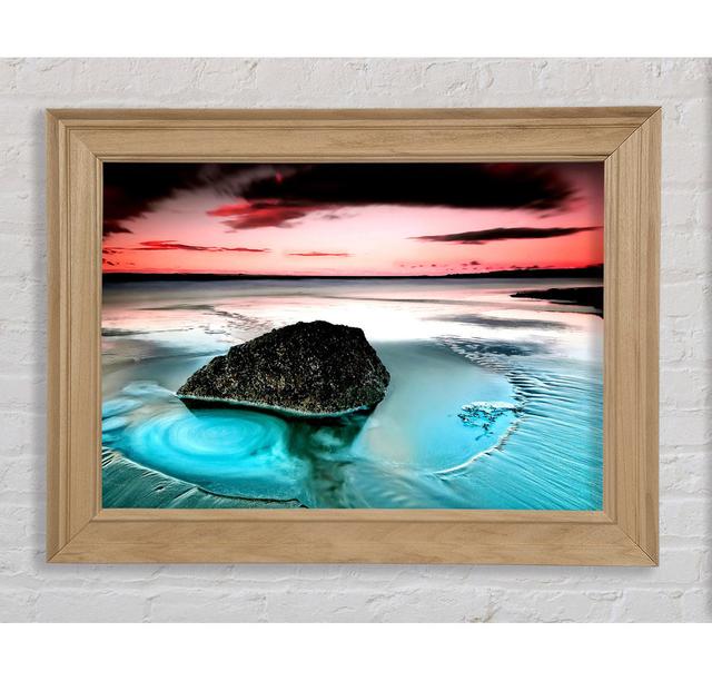 Swell Around The Rocky Ocean - Print Bright Star Size: 29.7cm H x 42cm W x 8cm D on Productcaster.