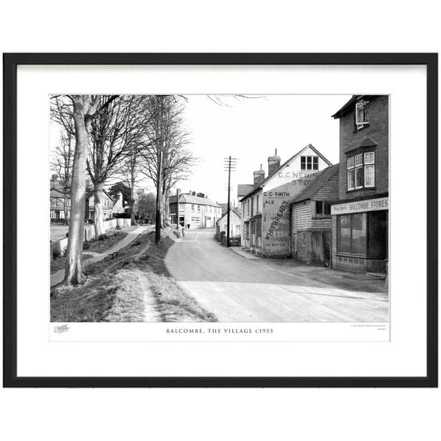 'Balcombe, the Village C1955' by Francis Frith - Picture Frame Photograph Print on Paper The Francis Frith Collection Size: 40cm H x 50cm W x 2.3cm D on Productcaster.