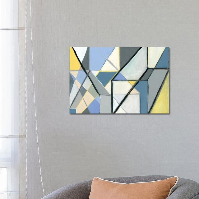 Cuboid by Nikki Galapon - Wrapped Canvas Print Wayfair Samples Size: 45.72cm H x 66.04cm W x 3.81cm D on Productcaster.