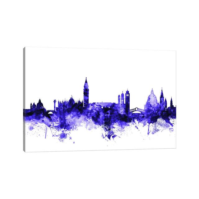 Venice, Italy Skyline by Michael Tompsett - Wrapped Canvas Art Prints Latitude Run Size: 66.04cm H x 101.6cm W x 3.81cm D on Productcaster.