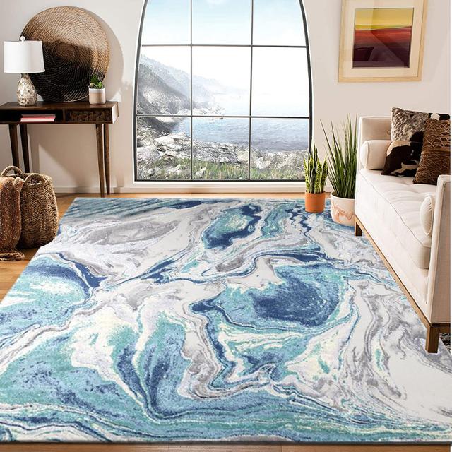 No Pattern Machine Woven Area Rug BEACHSIDE HOME DECORE LTD Rug Size: Rectangle 80 x 150cm on Productcaster.