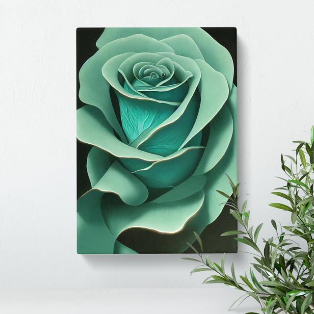 XC1022-4599X The Righteous Flower - Wrapped Canvas Print Rosdorf Park Size: 50cm H x 35cm W x 3cm D on Productcaster.