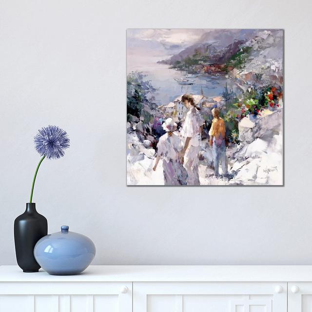 An Unforgettable View by Willem Haenraets - Wrapped Canvas Gallery-Wrapped Canvas Giclée Breakwater Bay Size: 45.72cm H x 45.72cm W on Productcaster.