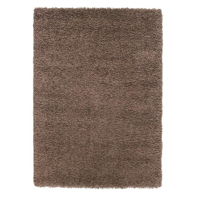 Forum Shaggy Flatweave Brown Rug House Additions Rug Size: Square 200 x 200cm on Productcaster.