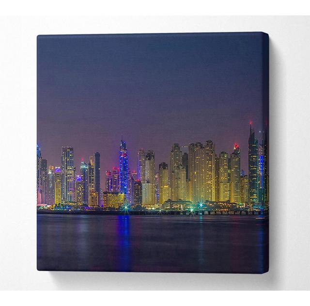 Fruitful City - Wrapped Canvas Art Prints Latitude Run Size: 101.6cm H x 101.6cm W x 10cm D on Productcaster.