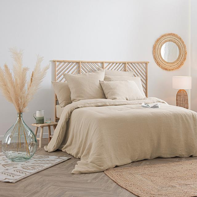 Amiira 220 x 240cm Duvet Cover Symple Stuff Colour: Beige on Productcaster.