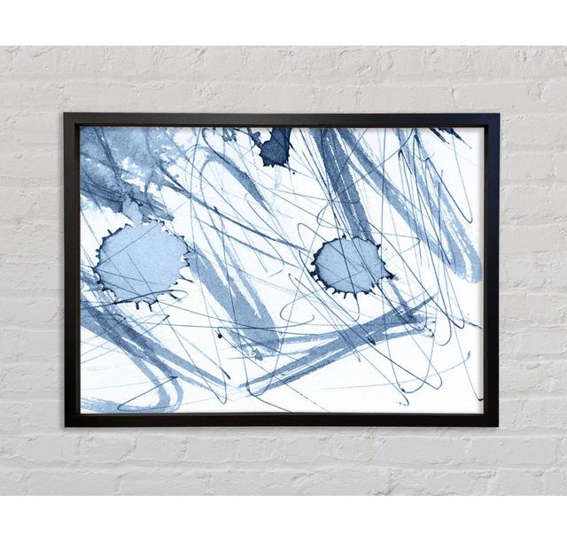 Ice Flow Framed Print Bright Star Size: 59.7cm H x 84.1cm W on Productcaster.