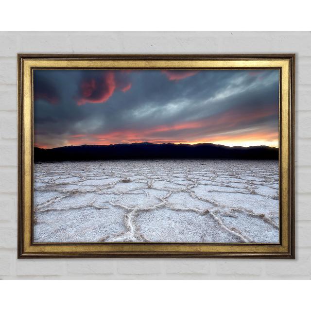 Ice Desert - Single Picture Frame Art Prints Gracie Oaks Size: 59.7cm H x 84.1cm W x 1.5cm D on Productcaster.