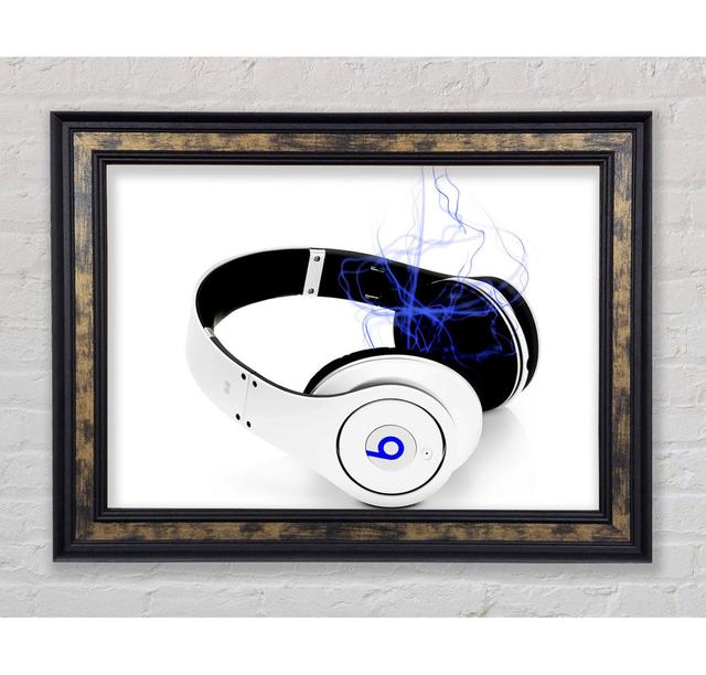 Sounds From The Headset - Single Picture Frame Print Bright Star Size: 21cm H x 29.7cm W on Productcaster.