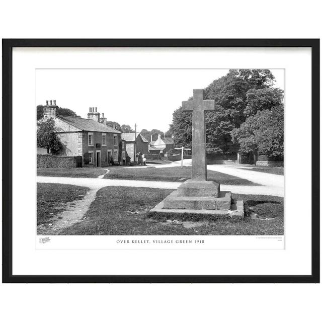 'Over Kellet, Village Green 1918' - Picture Frame Photograph Print on Paper The Francis Frith Collection Size: 40cm H x 50cm W x 2.3cm D on Productcaster.