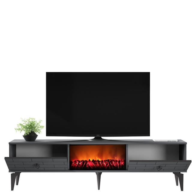 TV-Regal Hanah Home Farbe: Grau on Productcaster.