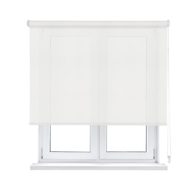 Sheer Roller Blind Symple Stuff Size: 250cm L x 135cm W, Finish: White on Productcaster.