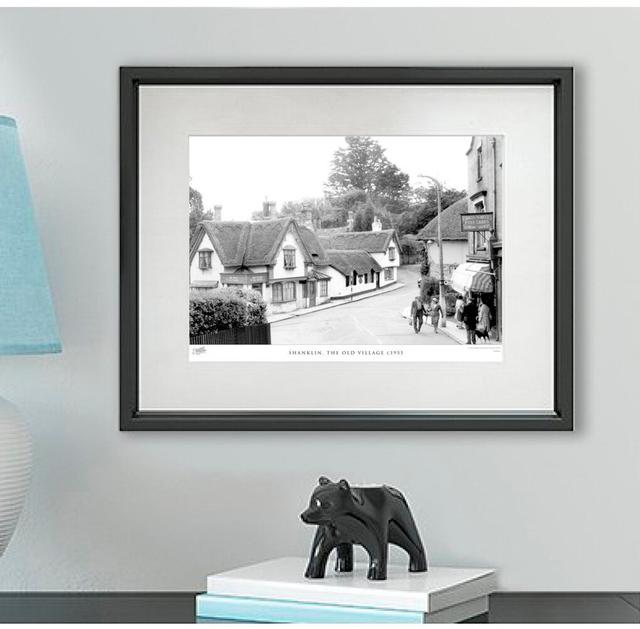 'Shanklin, the Old Village C1955' - Picture Frame Photograph Print on Paper The Francis Frith Collection Size: 40cm H x 50cm W x 2.3cm D on Productcaster.