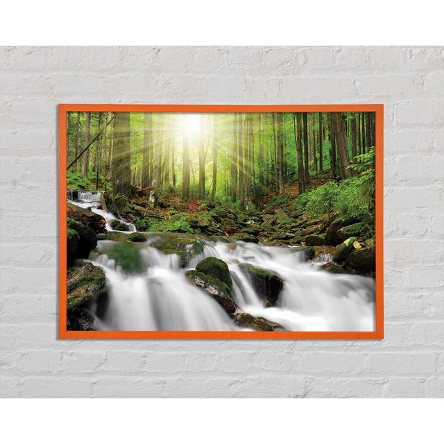 Sunblaze Waters - Single Picture Frame Art Prints Union Rustic Size: 42cm H x 59.7cm W x 2cm D on Productcaster.