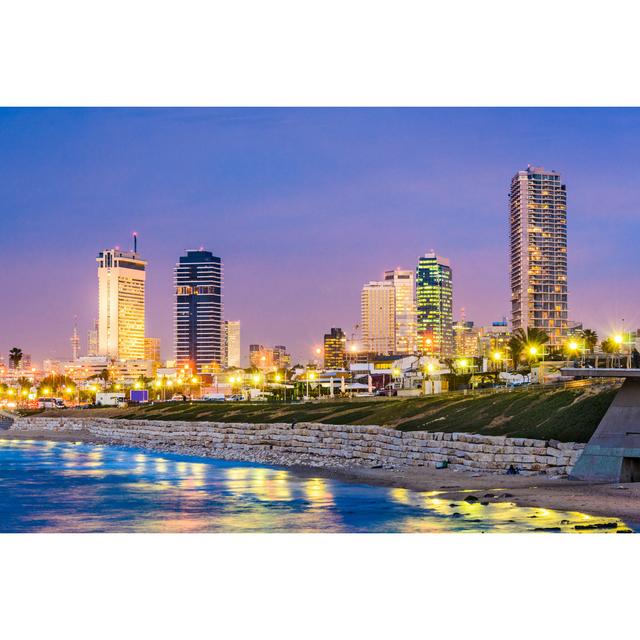 Tel Aviv, Israel by Sean Pavone - Wrapped Canvas Photograph 17 Stories Size: 30cm H x 46cm W on Productcaster.