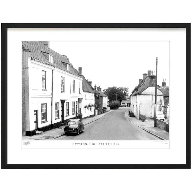 'Cawston, High Street C1965' by Francis Frith - Picture Frame Photograph Print on Paper The Francis Frith Collection Size: 60cm H x 80cm W x 2.3cm D on Productcaster.