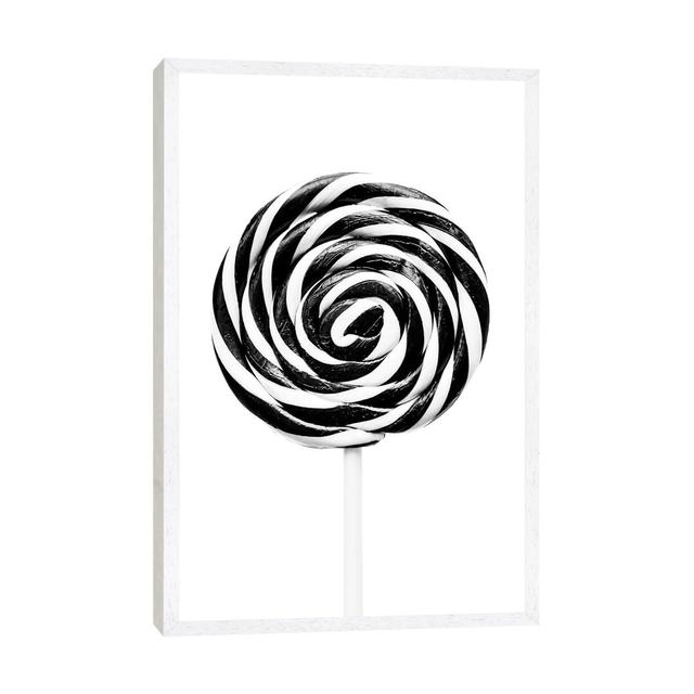 Lollipop by Sisi & Seb - Gallery-Wrapped Canvas Giclée on Canvas Ebern Designs Format: White Framed, Size: 66.04cm H x 45.72cm W x 3.81cm D on Productcaster.