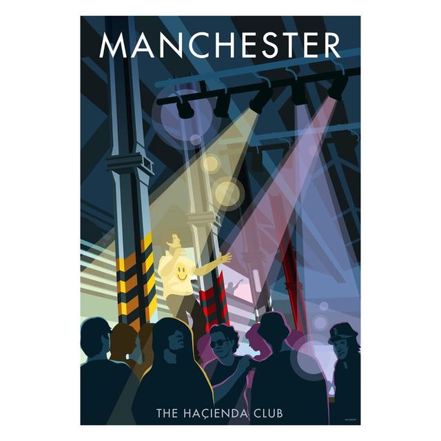 Manchester 11 by Stephen Millership - Print George Oliver Frame Options: No Frame, Size: 40cm H x 30cm W x 1cm D on Productcaster.