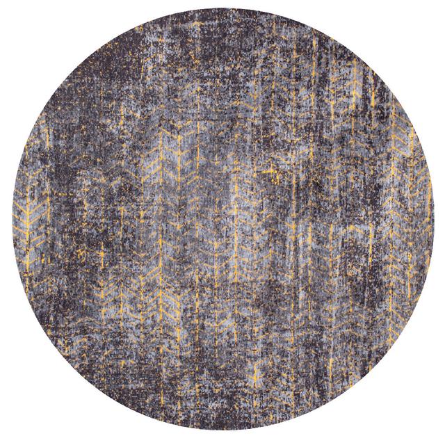 Abstract Area Rug Louis de Poortere Rug Size: Round 140cm on Productcaster.