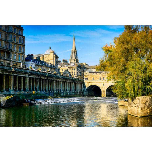 Trigg River Avon In Bath by Csfotoimages - Wrapped Canvas Photograph 17 Stories Size: 81cm H x 122cm W x 3.8cm D on Productcaster.