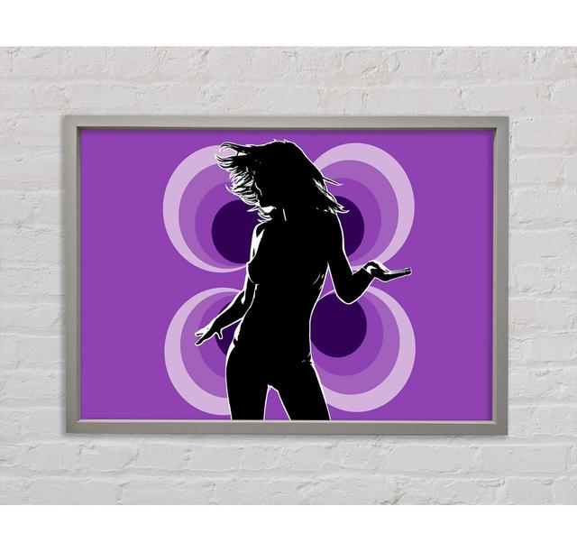 Disco Diva Framed Print Rosalind Wheeler Size: 100cm H x 141.4cm W on Productcaster.