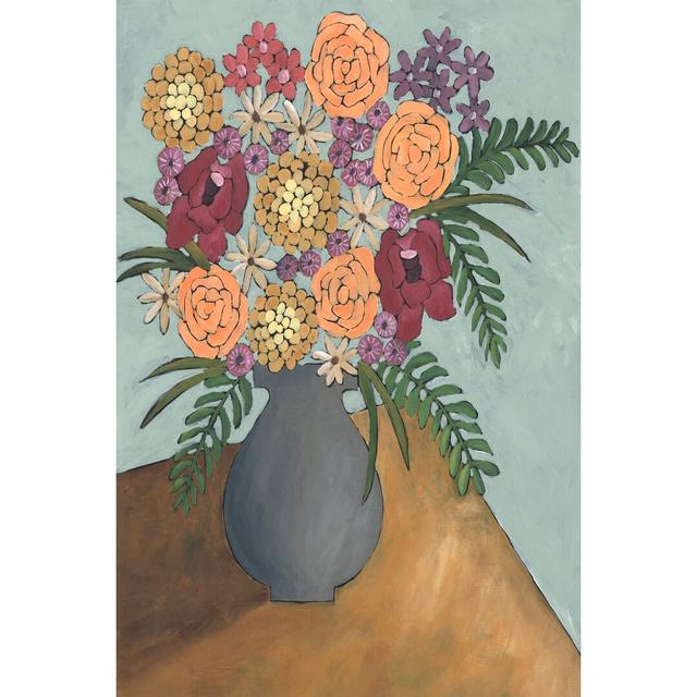 Table Arrangement II - Wrapped Canvas Painting Rosalind Wheeler Size: 122cm H x 81cm W on Productcaster.