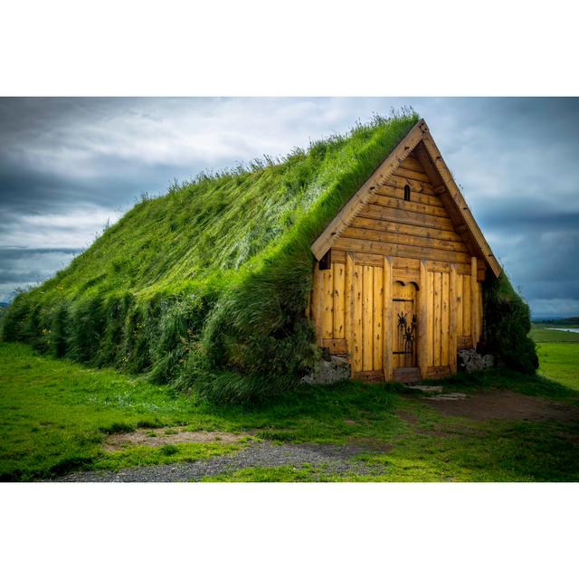 Turf House by Dendron - Wrapped Canvas Print Alpen Home Size: 30cm H x 46cm W on Productcaster.