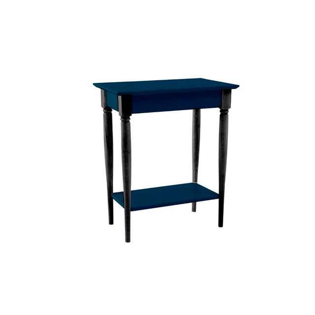 Adrian Console Table Hashtag Home Size: 74 H x 65 W x 35 D cm, Colour (Table Top): Petrol Blue on Productcaster.