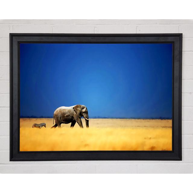 Single Picture Frame Art Prints Ebern Designs Size: 29.7" H x 42" W x 1.5" D on Productcaster.