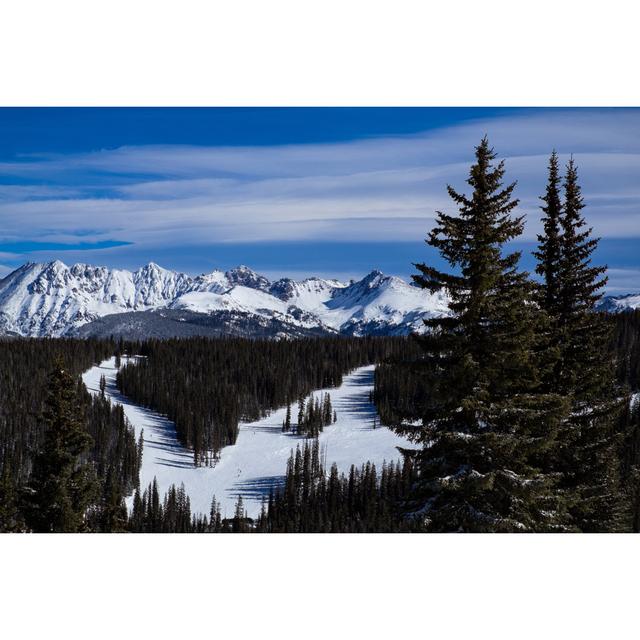 Ski Slopes by Adventure_Photo - Print Alpen Home Size: 80cm H x 120cm W on Productcaster.