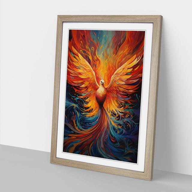 XYZ-FRM-V1223-5106 Single Picture Frame Art Prints on Wood Marlow Home Co. Size: 46cm H x 34cm W, Format: Oak Framed on Productcaster.