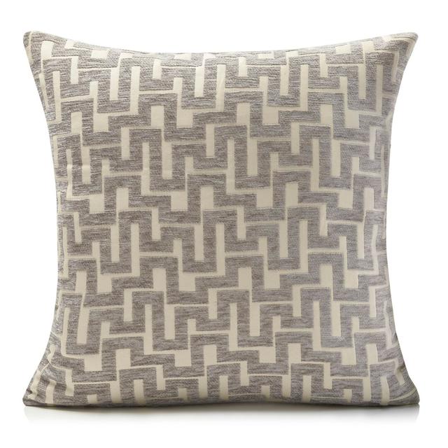 Filloreta Novo Geometric Scatter Cushion Cover Ebern Designs Colour: Grey on Productcaster.