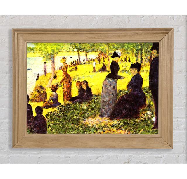 Seurat La Grande Jatte By Excursionists - Print Bright Star Size: 42cm H x 59.7cm W x 8cm D on Productcaster.