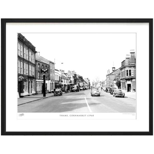 Thame, Cornmarket C1960 by Francis Frith - Single Picture Frame Print The Francis Frith Collection Size: 60cm H x 80cm W x 2.3cm D on Productcaster.