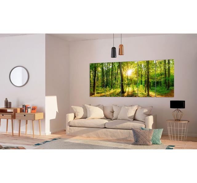 Leinwandbild "Magic Forest" Artgeist Größe: 225 cm H x 90 cm B on Productcaster.