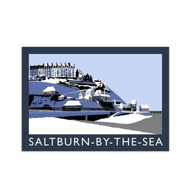 Saltburn-By-The-Sea in Snow by Richard O'Neill - Unframed Graphic Art Print on Paper 17 Stories Size: 59.4 cm H x 81.4 cm W on Productcaster.