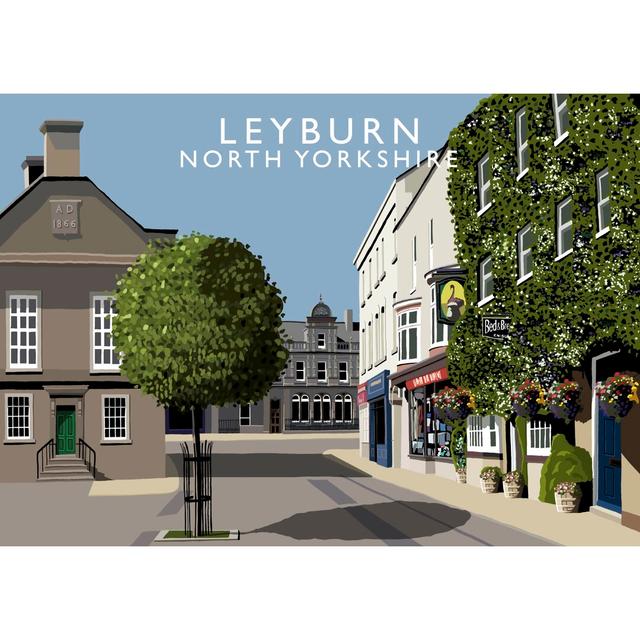 Leyburn 2 by Richard O'Neil - Graphic Art Print on Paper East Urban Home Format: No Frame, Size: 30 cm H x 40 cm W x 1 cm D on Productcaster.